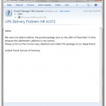 UPS Delivery Problem NR 41372