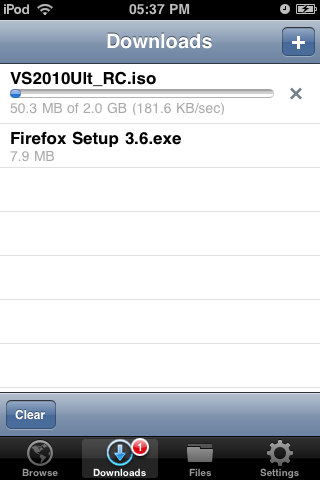 Screenshot