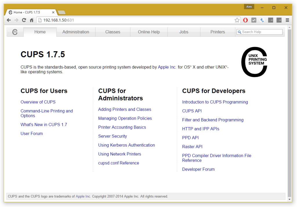Home_-_CUPS_1.7.5_-_Google_Chrome_fcf924dd4bd74bcf8f5a3dacc57b826d